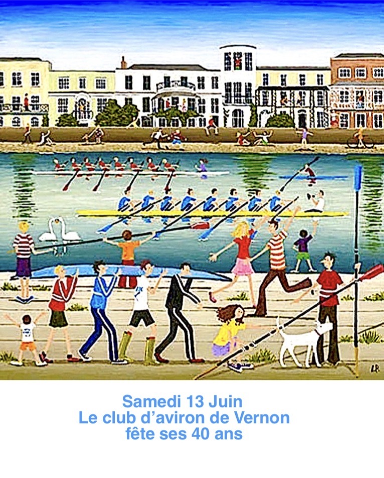 En 2026, le club d'aviron de Vernon fête ses 40 ans
