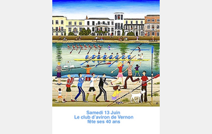 En 2026, le club d'aviron de Vernon fête ses 40 ans