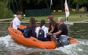 Action SNU nettoyage de berges et introduction vie associative