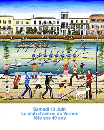 En 2026, le club d'aviron de Vernon fête ses 40 ans