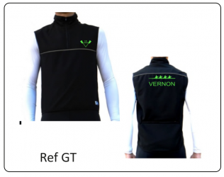 Gilet rameur windtex/thermolite