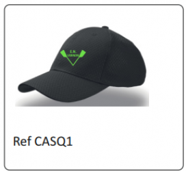 Casquette polyester aspect nid d ’abeille